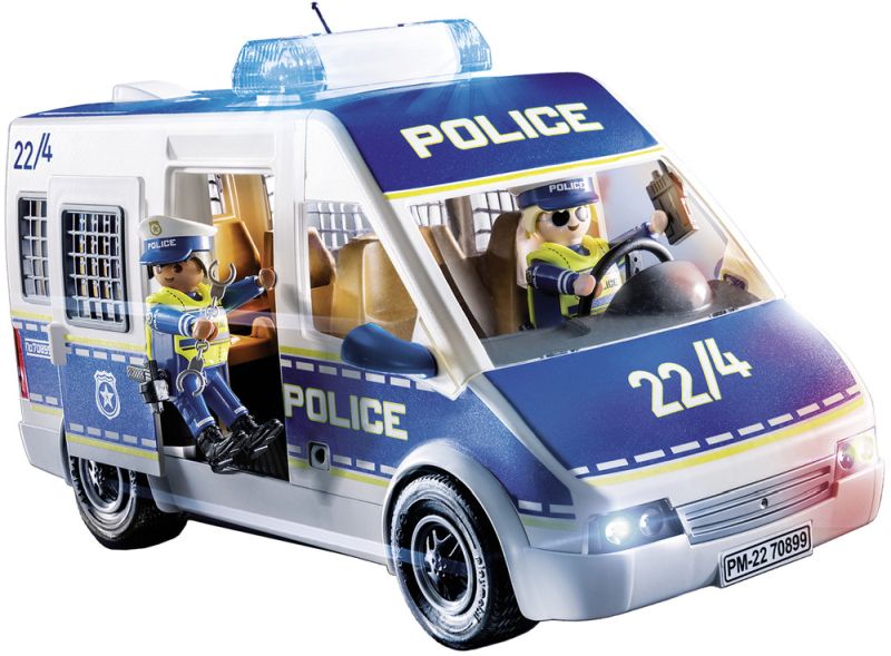 Playmobil Αστυνομικό Λεωφορείο Με Φώτα Και Ήχο