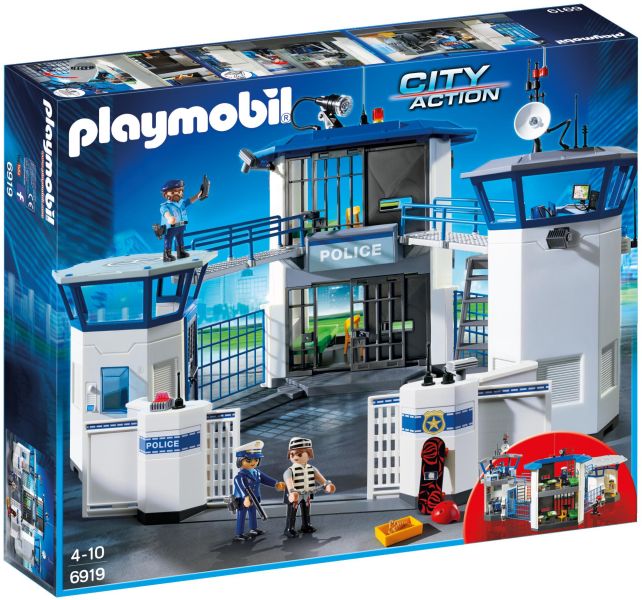  Playmobil Αρχηγείο Αστυνομίας & Φυλακή Ασφαλείας