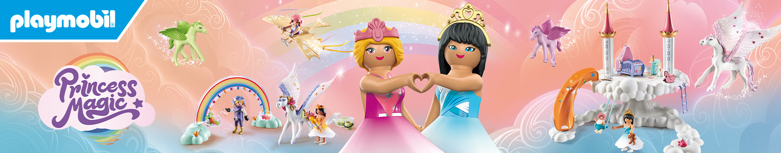 Playmobil Princess Magic theme banners
