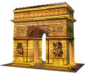 Ravensburger Παζλ 3D Η Αψίδα Του Θριάμβου Νυχτερινή Έκδοση-216τμχ (12008029) (1)