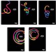 Skag Τετράδιο Black & Colour Σπιράλ A4 3 Θεμάτων 80gr-5 Σχέδια-1Τμχ (313063) (0)