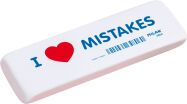 Milan Γόμα Λευκή I Love Mistakes (325-00084-CNM4806) (0)