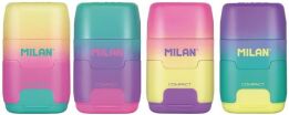 Milan Γόμα-Ξύστρα Διπλή Compact Sunset-4 Σχέδια (325-00115-4721116) (0)