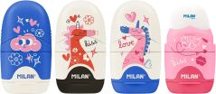 Milan Γόμα-Ξύστρα Capsule Flowicorn (325-01286-4701116FLC) (0)