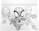 Spidey Dino Webs Μπλοκ Ζωγραφικής Α4+Stickers (337-12416) (4)