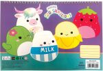 Squishmallows Μπλοκ Ζωγραφικής Α4+Stickers (363-34416) (0)