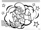Smurfs Μπλοκ Ζωγραφικής Α4+Stickers (344-25416) (3)