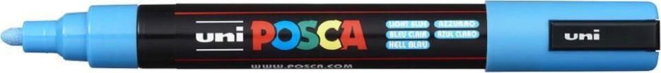 Posca Μαρκαδόρος Μεσαίο Ανοιχτό Μπλε-1Τμχ (BL-6611) (0)