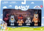 Bluey Φιγούρες 4Τμχ Sleepover (BLYB8000) (1)