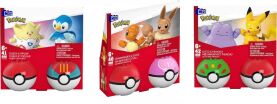 F.P. Mega Blocks Pokemon-Pokeball Σετ Των 2-3 Σχέδια (HXP11) (2)