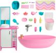 Barbie Σετ Μπάνιου Με Αξεσουάρ (HYR09) (2)