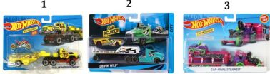 Hot Wheels Νταλίκα Hauling Rig-3 Σχέδια (BDW51) (1)