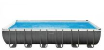 Intex Πισίνα-Ultra Xtr Rectangular Frame 7.32m x 3.66m x 1.32m (26364NP) (0)