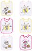 Sun City Χ25/26 Minnie Σετ 6 Σαλιάρες (HY00177) (0)