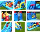 Happy Hop Φουσκωτό Τραμπολίνο Κάστρο Play Center 8 in 1 (9071R) (7)
