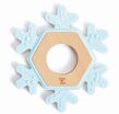 Hape Early Explorer Ξύλινο Snowy Teether (E0122K) (1)