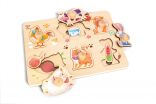 Hape Happy Puzzles Ξύλινο Παζλ Ζωάκια Φάρμας (E1655) (0)