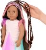 Our Generation Κούκλα Tania With Rainbow Colored Hair Grow (BD31567Z) (2)