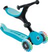 Globber Scooter Foldable Go.Up Active Lights 360 Aqua (749-300) (2)