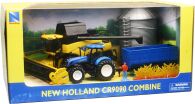 NR Σετ Θεριζοαλονιστικό Μηχάνημα Και Τρακτέρ New Holland 1:32 (1224-SS-05755A) (1)