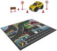Dickie Playmat 70X80cm.+1 D/C Αυτοκίνητο 8cm-4 Σχέδια (203746018) (5)