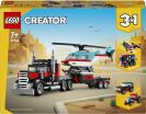 LEGO® Creator 3in1 Flatbed With Helicopter (31146) (0)