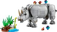 LEGO Creator 3in1 Wild Animals: Majestic Rhino With Birds (31171) (1)