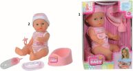 Simba New Born Baby Κούκλα 30cm-2 Σχέδια (5037800) (0)