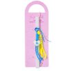 Λαμπάδα Bag Charms Μαντήλι Καρδιά Λευκή Μάτι 4cm (ML26107) (0)