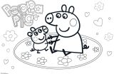 Peppa Pig Μπλοκ Ζωγραφικής 23x33 40 Φύλλων Με Αυτοκόλλητα Στένσιλ-1Τμχ (000482853) (4)
