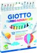 Giotto 12 Μαρκαδόροι Turbo Advanced Superwashable (426000) (0)