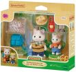 Sylvanian Families Latte Cat Brother & Baby Σετ Εξερεύνησης (5763) (1)