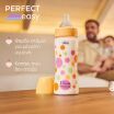 Chicco Μπιμπερό Πλαστικό Perfect Easy Ροζ 330ml 4m+ (A60-20245-10) (5)