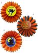 Clown Αξεσουάρ Γιρλάντα Ήλιος Halloween-3 Σχέδια (71343) (0)