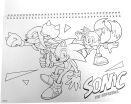 Sonic Μπλοκ Ζωγραφικής Α4+Stickers (334-89416) (4)