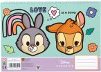 Disney Animals Μπλοκ Ζωγραφικής Α4 Και Stickers (341-26416) (0)