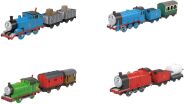 Fisher Price Thomas Trackmaster Μηχανοκίνητα Τρένα Με 2 Βαγόνια-5 Σχέδια (HFX97) (2)