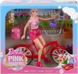 Barbie Με Κουταβάκι Και Ποδήλατο Pink Passport (HWJ00) (1)