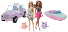 Barbie Σετ 2 Κούκλες-Όχημα & Σκάφος (GXD66) (0)
