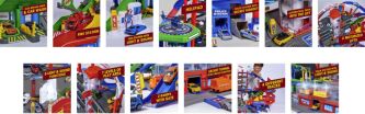 Dickie Majorette Γκαράζ City 7 Levels & Οχήματα (212059989) (1)