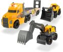 Dickie F/W Σετ Όχημα Mack/Volvo Heavy Loader Truck+2 Αυτοκίνητα 70cm (203729012) (5)