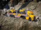 Dickie F/W Σετ Όχημα Mack/Volvo Heavy Loader Truck+2 Αυτοκίνητα 70cm (203729012) (6)