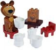 PlayBIG Bloxx Masha & The Bear Starter Set-4 Σχέδια (800057090) (0)