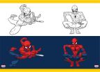 Spiderman Τετράδιο Καρφίτσα 17x24 40 Φύλλων-2 Σχέδια-1Τμχ (000508767) (2)
