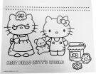 Hello Kitty Μπλοκ Ζωγραφικής Α4+Stickers (335-76416) (3)