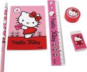 Hello Kitty Σετ Σχολικό+Μπλοκ (335-74755) (1)