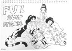 Princess Μπλοκ Ζωγραφικής Α4 Και Stickers (331-56416) (3)