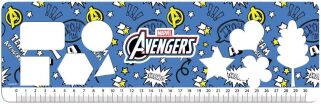Iron Man Μπλοκ Ζωγραφικής 23x33 40 Φύλλων Με Αυτοκόλλητα Στένσιλ-2 Σχέδια-1 Τμχ (000506363) (1)