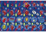 Iron Man Μπλοκ Ζωγραφικής 23x33 40 Φύλλων Με Αυτοκόλλητα Στένσιλ-2 Σχέδια-1 Τμχ (000506363) (2)