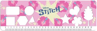 Lilo & Stitch Μπλοκ Ζωγραφικής 23X33 40 Φύλλων Με Αυτοκόλλητα Στένσιλ-2 Σχέδια-1Τμχ (000565857) (1)